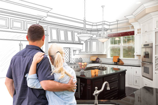 Professional Kitchen Remodeling technician working in Wallingford, PA